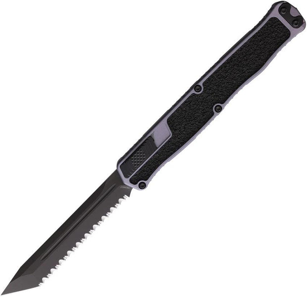Heretic Knives Auto Cleric II OTF DLC FS Gray H019-6C-GRY by Heretic Knives