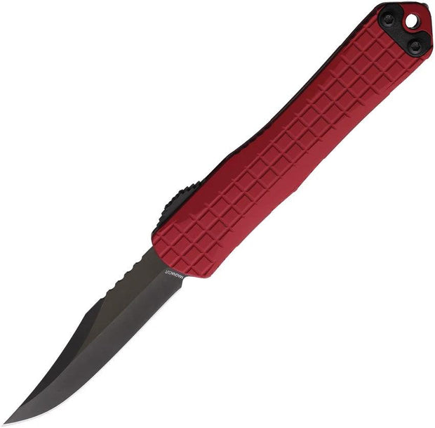 Heretic Knives Auto Manticore S OTF Bowie H022BF-6ARED by Heretic Knives