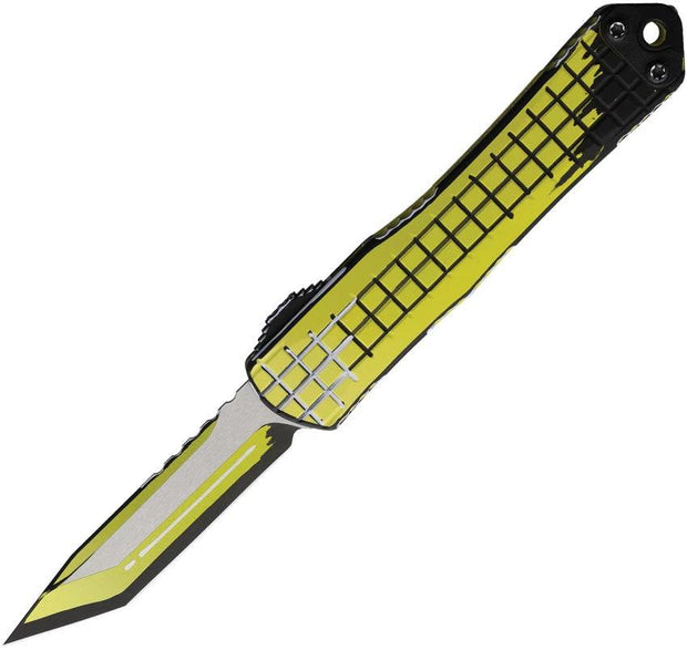 Heretic Knives Auto Manticore S OTF Yellow H023F-CS-YW by Heretic Knives