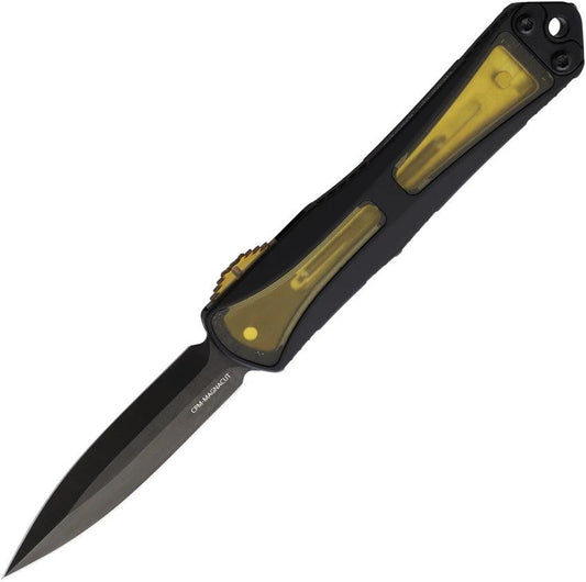 Heretic Knives Auto Manticore S OTF DE Ultem H024-6A-ULTEM by Heretic Knives