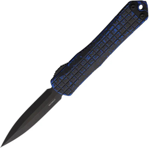 Heretic Knives Auto Manticore S OTF DE Blu H024F-6A-BKBLU by Heretic Knives