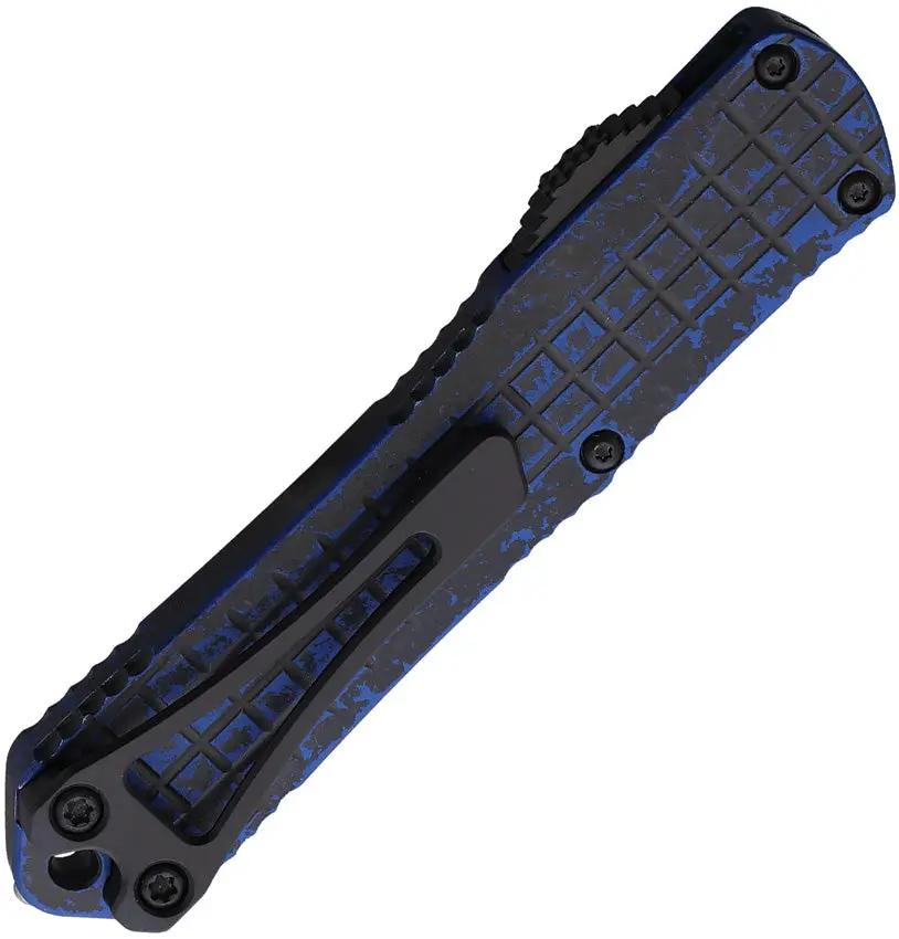 Heretic Knives Auto Manticore S OTF DE Blu H024F-6A-BKBLU by Heretic Knives