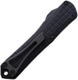 Heretic Knives Auto Manticore S OTF - Frag DLC Serrated MagnaCut Blade With Glass Breaker And Pocket Clip by Heretic Knives