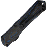 Heretic Knives Auto Manticore S OTF Blue H025-6A-BLU/CF by Heretic Knives