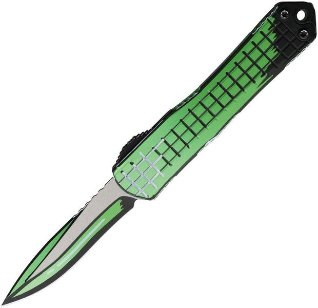 Heretic Knives Auto Manticore S OTF Toxic Grn H025F-CS-TX by Heretic Knives