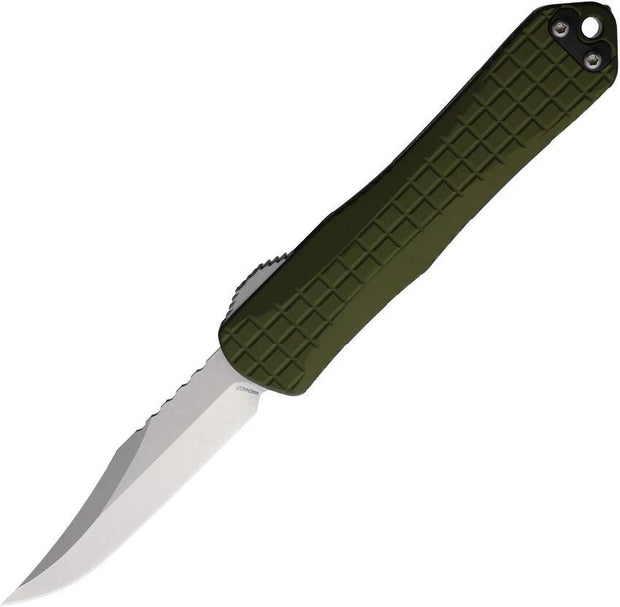 Heretic Knives Auto Manticore E OTF Bowie H026BF2AGRN by Heretic Knives