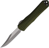 Heretic Knives Auto Manticore E OTF Bowie H026BF-5A-GRN by Heretic Knives