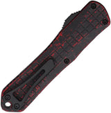 Heretic Knives Auto Manticore E OTF Bowie H026BF-6A-BRKRED by Heretic Knives