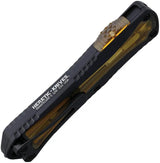 Heretic Knives Auto Manticore E Ultem OTF - MagnaCut Serrated Blade With Ultem Inlay by Heretic Knives