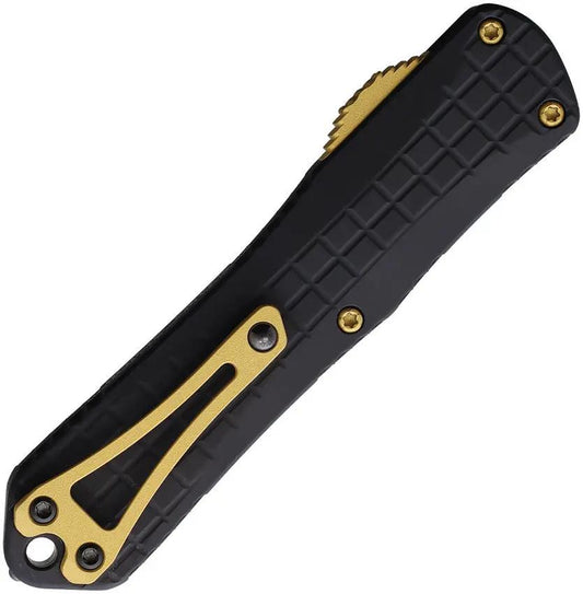 Heretic Knives Auto Manticore E OTF Recurve H029F-16A-GOLD by Heretic Knives