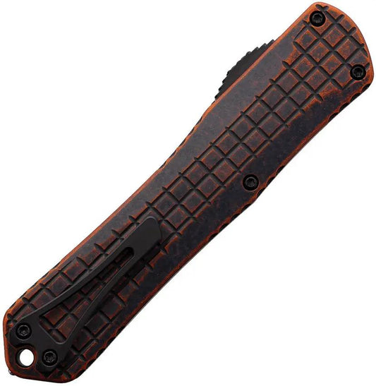 Heretic Knives Auto Manticore X OTF Bowie DLC H030BF-6A-BRKORG by Heretic Knives