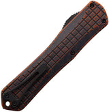 Heretic Knives Auto Manticore X OTF Bowie DLC H030BF-6A-BRKORG by Heretic Knives