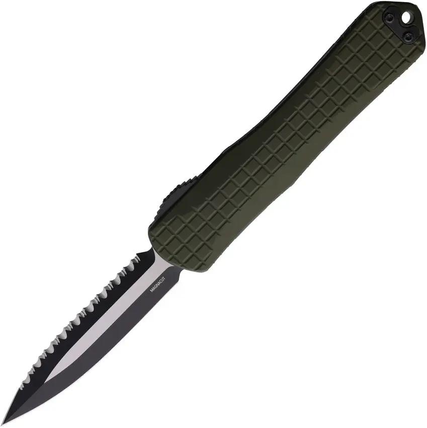Heretic Knives Auto Manticore X OTF Frag DE H032F-10C-GRN by Heretic Knives
