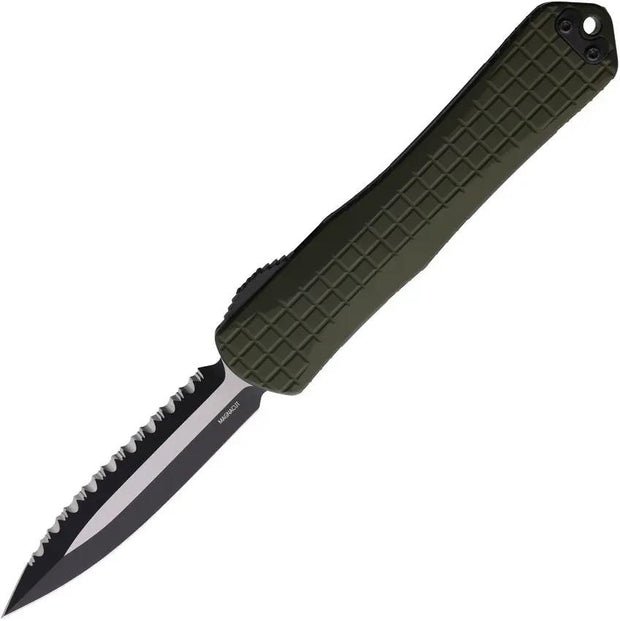 Heretic Knives Auto Manticore X OTF Frag DE H032F-10C-GRN by Heretic Knives