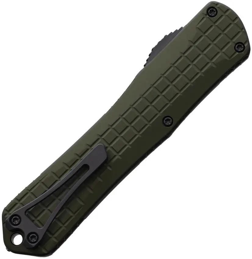 Heretic Knives Auto Manticore X OTF Frag DE H032F-10C-GRN by Heretic Knives
