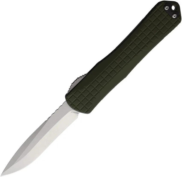 Heretic Knives Auto Manticore X Recurve OTF H033F-2A-GRN by Heretic Knives