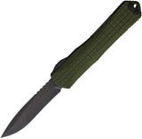 Heretic Knives Auto Manticore X Recurve OTF H0033F6AGRN by Heretic Knives