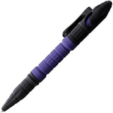 Heretic Knives Thoth Tactical Pen Purple Aluminum Bolt Action Glass Breaker Pocket Clip by Heretic Knives