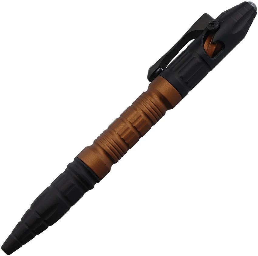 Heretic Knives Thoth Tactical Pen Brown H038-AL-RB by Heretic Knives