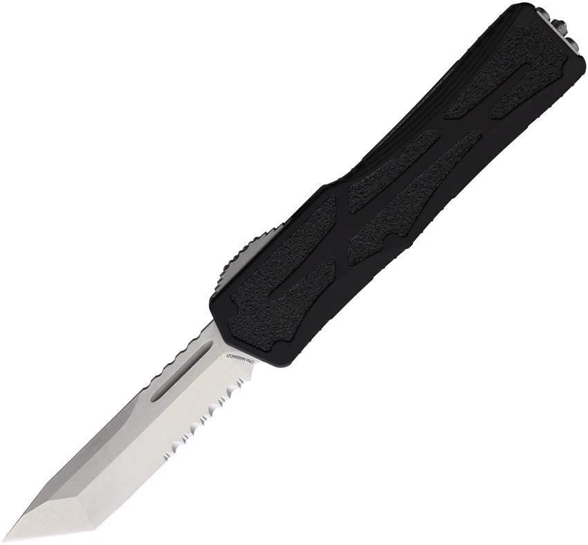 Heretic Knives Auto Colossus OTF Tanto Blk H04-02B by Heretic Knives