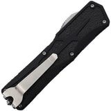 Heretic Knives Auto Colossus OTF Tanto Automatic Opening With MagnaCut Blade And Black Aluminum Handle by Heretic Knives