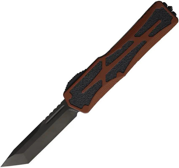 Heretic Knives Auto Colossus OTF Tanto Root H040-6A-RB by Heretic Knives