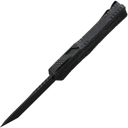 Heretic Knives Auto Colossus OTF Tanto H040-8A-BRKGRN by Heretic Knives