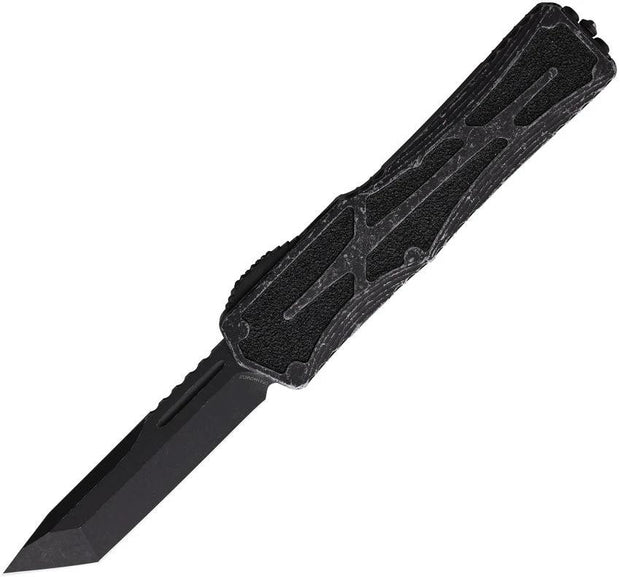 Heretic Knives Auto Colossus OTF Tanto H040-8A-BRKGRY by Heretic Knives