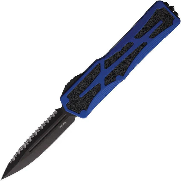 Heretic Knives Auto Colossus OTF DLC Blue H041-6C-BLU by Heretic Knives