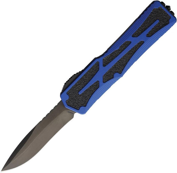Heretic Knives Auto Colossus OTF Recurve H042-6A-BLU by Heretic Knives