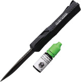 Heretic Knives Auto Colossus OTF Recurve DLC H042-6A-T by Heretic Knives