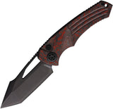 Heretic Knives Pariah Button Lock Red Camo H0476-A-RD/CC by Heretic Knives
