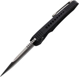 Heretic Knives Auto Pariah Button Lock SW H048-2A - Automatic Opening With MagnaCut Drop Point Blade by Heretic Knives