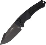 Heretic Knives Auto Pariah Button Lock Blk H048-6A-T by Heretic Knives