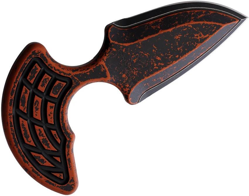 Heretic Knives Sleight Push Dagger Orange H050-8A-BRKORG by Heretic Knives