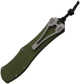 Heretic Knives Auto Hydra V4 OTF Green H407-5A-GRN - Automatic Opening with MagnaCut Blade and OD Green Aluminum Handle by Heretic Knives