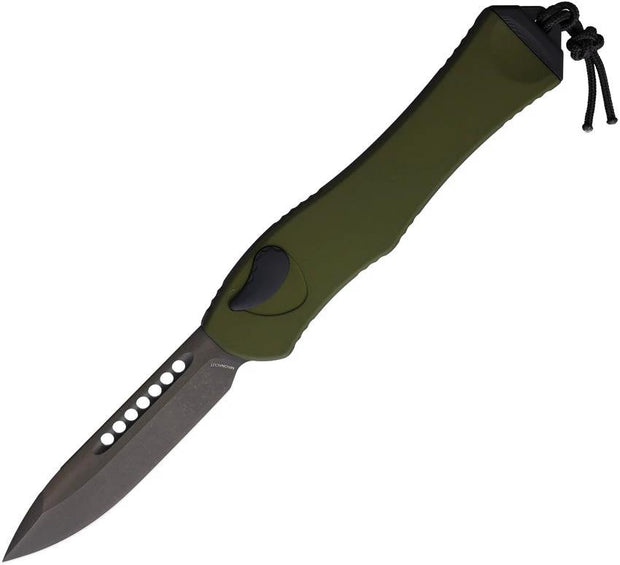 Heretic Knives Auto Hydra V4 OTF OD DLC H407-6A-GRN by Heretic Knives