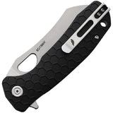 Honey Badger Knives Warncleaver Linerlock HB1031 - Satin Blade, 8Cr13MoV Steel, Extended Tang by Honey Badger Knives