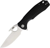 Honey Badger Knives Large Easy Open Linerlock Blk HB1051 by Honey Badger Knives