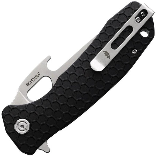 Honey Badger Knives Large Easy Open Linerlock Blk HB1051 by Honey Badger Knives