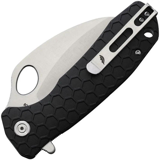 Honey Badger Knives Claw Linerlock HB1101 - Compact EDC Knife With Satin 8Cr13MoV Blade And Textured GRN Handle by Honey Badger Knives