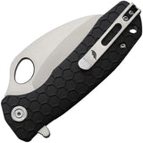 Honey Badger Knives Claw Linerlock HB1115 - Compact EDC Knife With Satin D2 Blade And Textured GRN Handle by Honey Badger Knives