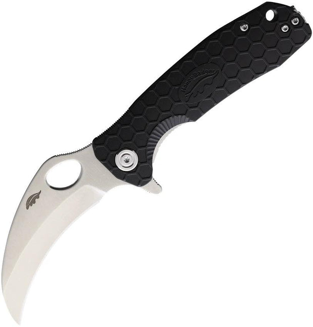Honey Badger Knives Medium Claw Linerlock Blk HB1121 by Honey Badger Knives