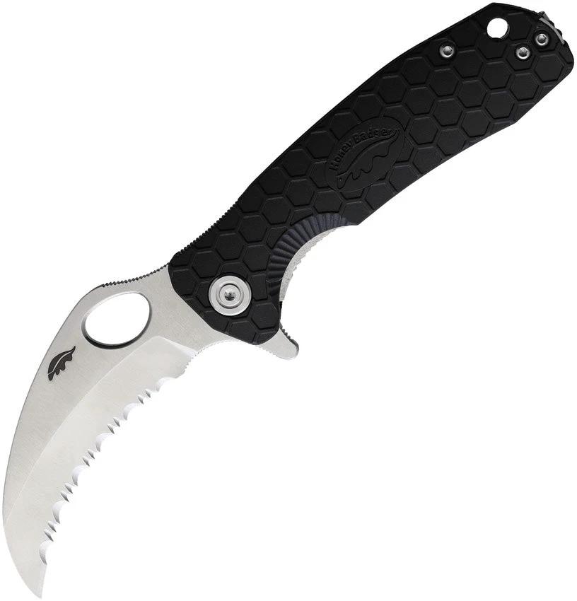Honey Badger Knives Medium Claw Linerlock HB1131 by Honey Badger Knives