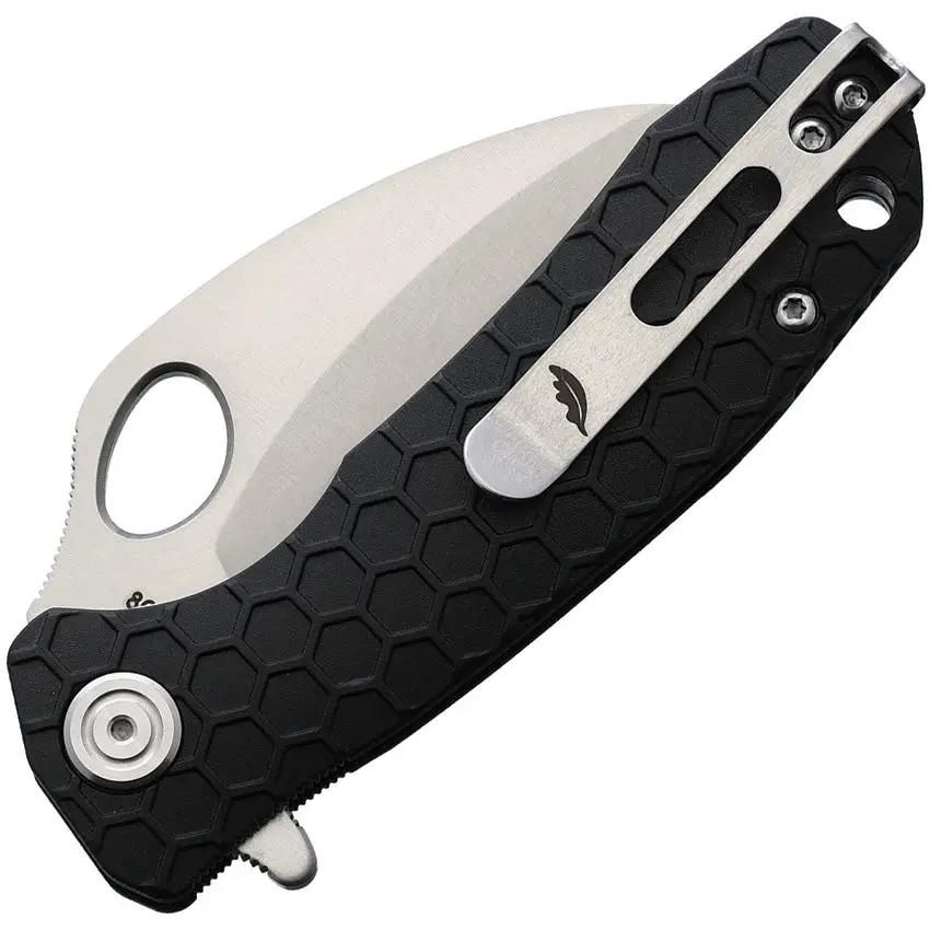 Honey Badger Knives Small Claw Linerlock HB1141 - Compact EDC Knife With Satin 8Cr13MoV Blade by Honey Badger Knives