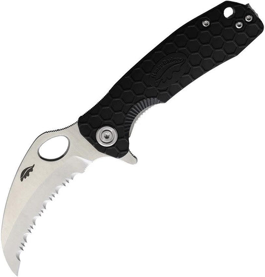 Honey Badger Knives Small Claw Linerlock Black HB1151 by Honey Badger Knives