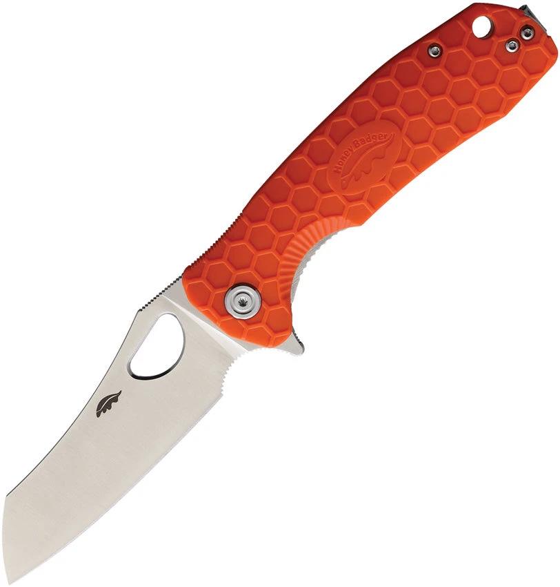Honey Badger Knives Lg Warncleaver Linerlock Org HB1160 by Honey Badger Knives