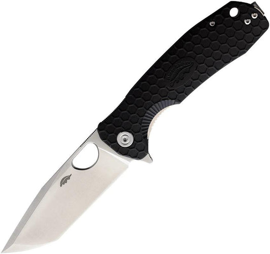 Honey Badger Knives Large Linerlock Tanto Black HB1321 by Honey Badger Knives