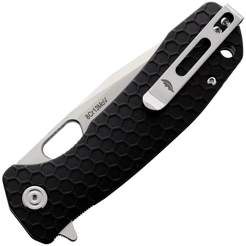 Honey Badger Knives Large Linerlock Tanto Black HB1321 by Honey Badger Knives