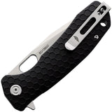 Honey Badger Knives Large Linerlock Tanto Black HB1321 by Honey Badger Knives